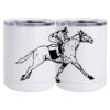 10 oz. White Stainless Steel Short Tumbler Thumbnail
