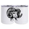 10 oz. White Stainless Steel Short Tumbler Thumbnail