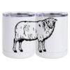 10 oz. White Stainless Steel Short Tumbler Thumbnail
