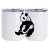 10 oz. White Stainless Steel Short Tumbler Thumbnail