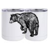 10 oz. White Stainless Steel Short Tumbler Thumbnail