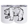 10 oz. White Stainless Steel Short Tumbler Thumbnail