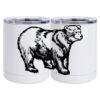 10 oz. White Stainless Steel Short Tumbler Thumbnail