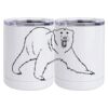 10 oz. White Stainless Steel Short Tumbler Thumbnail