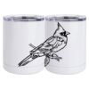 10 oz. White Stainless Steel Short Tumbler Thumbnail
