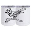 10 oz. White Stainless Steel Short Tumbler Thumbnail