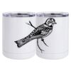 10 oz. White Stainless Steel Short Tumbler Thumbnail
