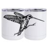 10 oz. White Stainless Steel Short Tumbler Thumbnail