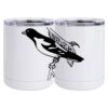 10 oz. White Stainless Steel Short Tumbler Thumbnail