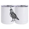 10 oz. White Stainless Steel Short Tumbler Thumbnail
