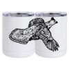 10 oz. White Stainless Steel Short Tumbler Thumbnail