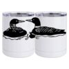 10 oz. White Stainless Steel Short Tumbler Thumbnail