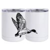 10 oz. White Stainless Steel Short Tumbler Thumbnail