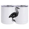 10 oz. White Stainless Steel Short Tumbler Thumbnail