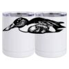 10 oz. White Stainless Steel Short Tumbler Thumbnail
