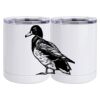 10 oz. White Stainless Steel Short Tumbler Thumbnail