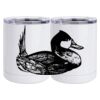 10 oz. White Stainless Steel Short Tumbler Thumbnail
