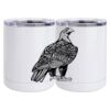 10 oz. White Stainless Steel Short Tumbler Thumbnail
