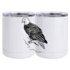10 oz. White Stainless Steel Short Tumbler Thumbnail