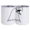 10 oz. White Stainless Steel Short Tumbler Thumbnail