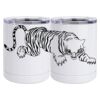 10 oz. White Stainless Steel Short Tumbler Thumbnail