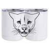 10 oz. White Stainless Steel Short Tumbler Thumbnail