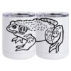 10 oz. White Stainless Steel Short Tumbler Thumbnail