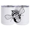 10 oz. White Stainless Steel Short Tumbler Thumbnail