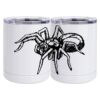 10 oz. White Stainless Steel Short Tumbler Thumbnail