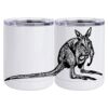 10 oz. White Stainless Steel Short Tumbler Thumbnail