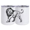10 oz. White Stainless Steel Short Tumbler Thumbnail