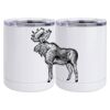 10 oz. White Stainless Steel Short Tumbler Thumbnail
