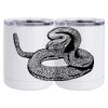 10 oz. White Stainless Steel Short Tumbler Thumbnail