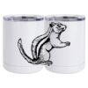 10 oz. White Stainless Steel Short Tumbler Thumbnail