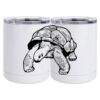 10 oz. White Stainless Steel Short Tumbler Thumbnail