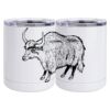 10 oz. White Stainless Steel Short Tumbler Thumbnail