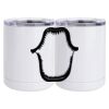 10 oz. White Stainless Steel Short Tumbler Thumbnail