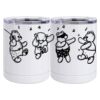 10 oz. White Stainless Steel Short Tumbler Thumbnail