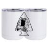 10 oz. White Stainless Steel Short Tumbler Thumbnail