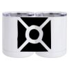 10 oz. White Stainless Steel Short Tumbler Thumbnail