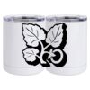 10 oz. White Stainless Steel Short Tumbler Thumbnail
