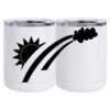 10 oz. White Stainless Steel Short Tumbler Thumbnail