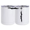10 oz. White Stainless Steel Short Tumbler Thumbnail