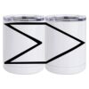 10 oz. White Stainless Steel Short Tumbler Thumbnail