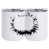 10 oz. White Stainless Steel Short Tumbler Thumbnail