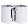 10 oz. White Stainless Steel Short Tumbler Thumbnail