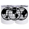 10 oz. White Stainless Steel Short Tumbler Thumbnail