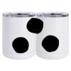 10 oz. White Stainless Steel Short Tumbler Thumbnail