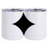 10 oz. White Stainless Steel Short Tumbler Thumbnail