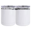 10 oz. White Stainless Steel Short Tumbler Thumbnail